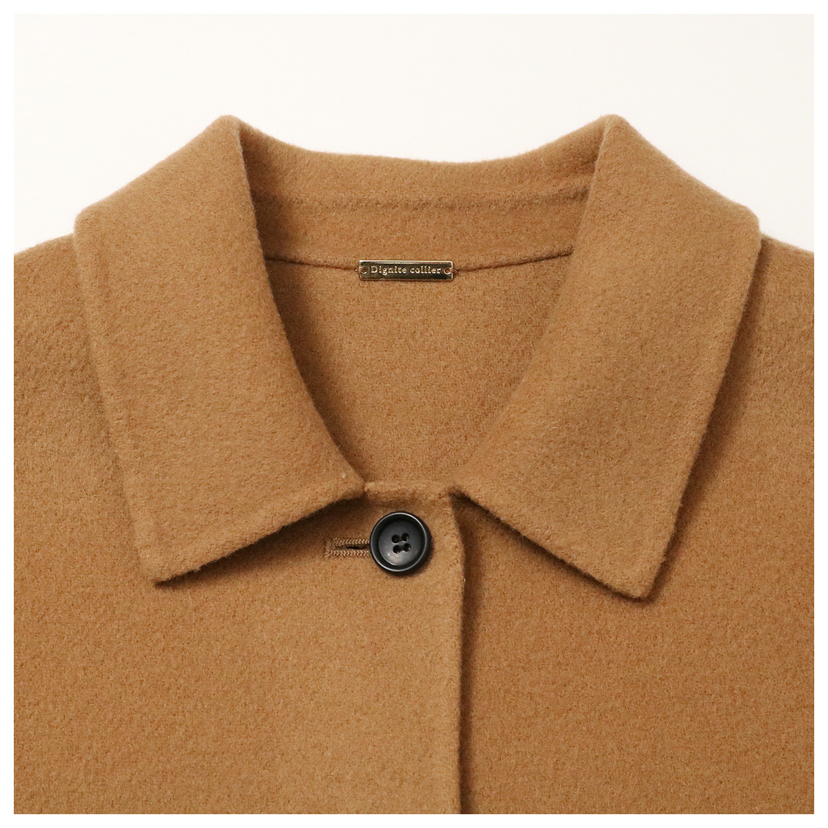 ダブルフェイスCPOシャツコート 33 ベージュ【Dignite collier