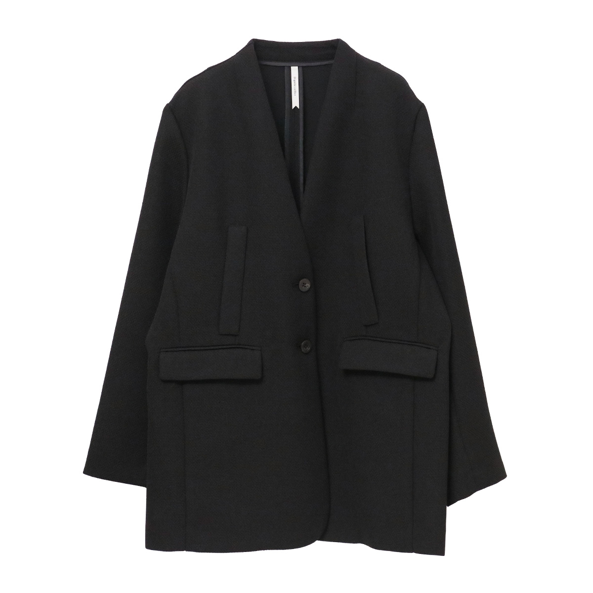 メッシュボンディングジャケット 04 ブラック【Dignite collier