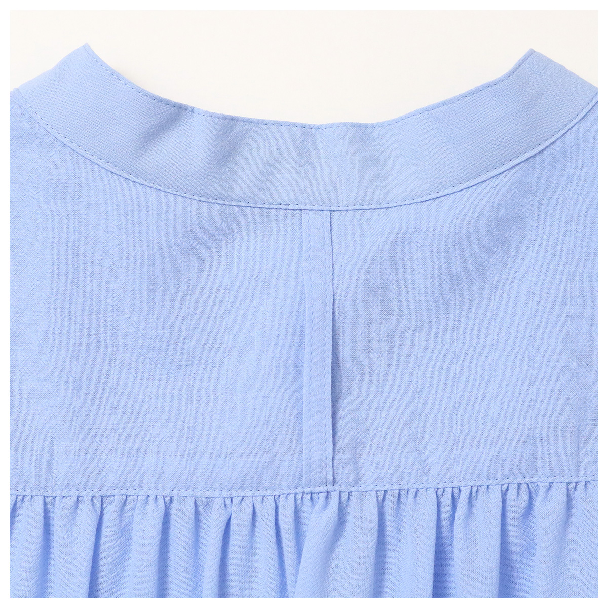 ブザムデザインブラウス B サックスブルー【BRAHMIN(ブラーミン