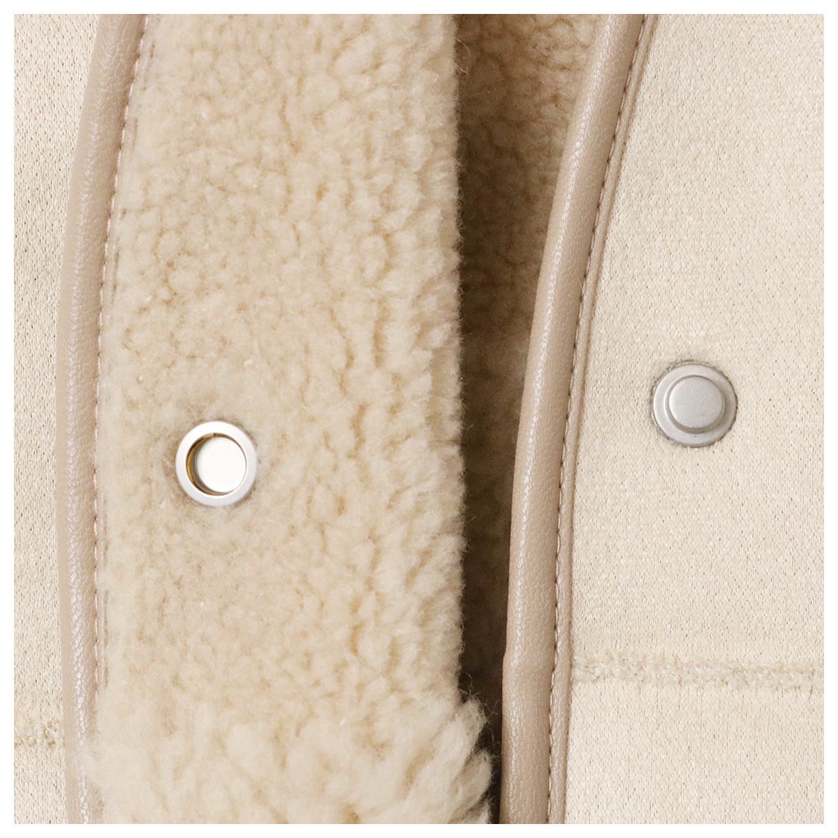 ボア切替フェイクムートンリバーシブルコート 11 オフホワイト