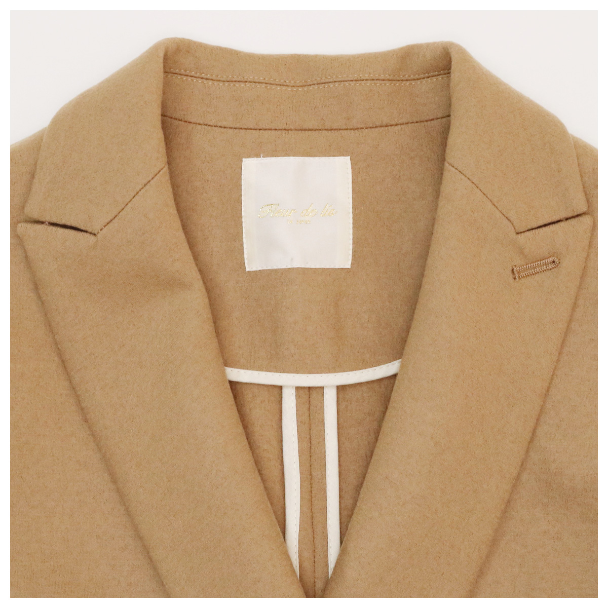 ダイヤモンドルミナリーウール ダブルテーラードジャケット 16 ライト