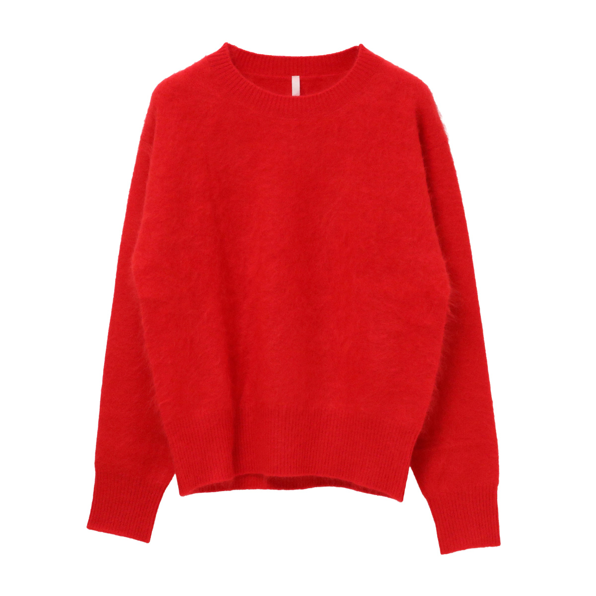 ウールミンク加工ニット 31 オフホワイト【Dignite collier