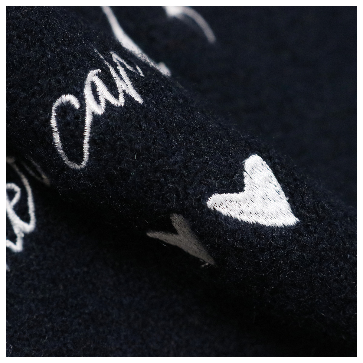 刺繍ニットカーディガン 01 グレー【Dignite collier(ディニテコリエ