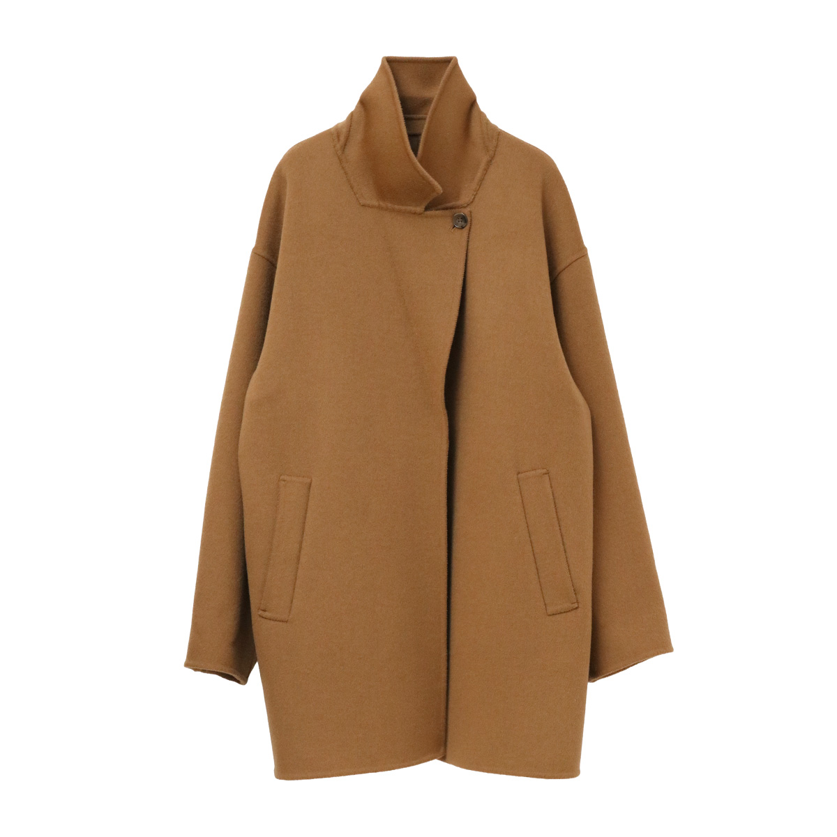 ダブルフェイスウールコート CML キャメル【Squady(スカディ)】｜Fleur